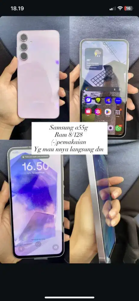 Jual cepag sammsung a55g