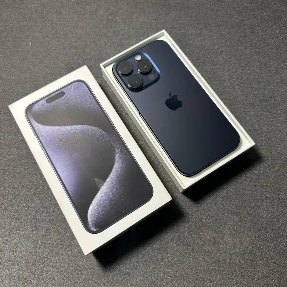 Iphone 15 pro 128 gb ibox blue titanium