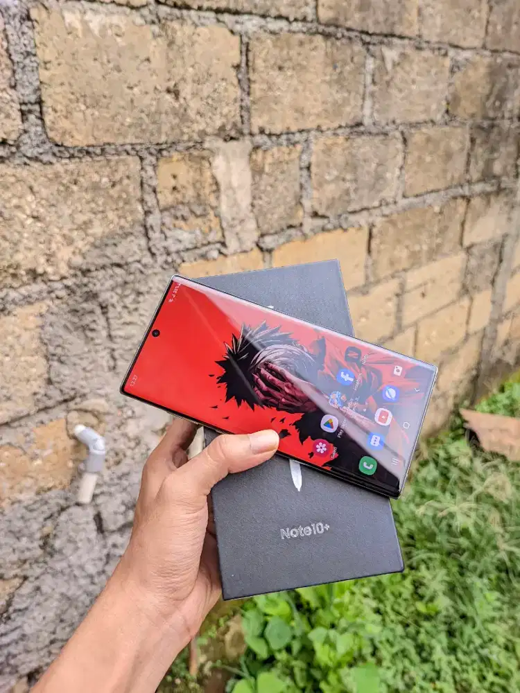 Samsung note 10+ 12/256gb ex sein resmi mulus nominus jual cepat