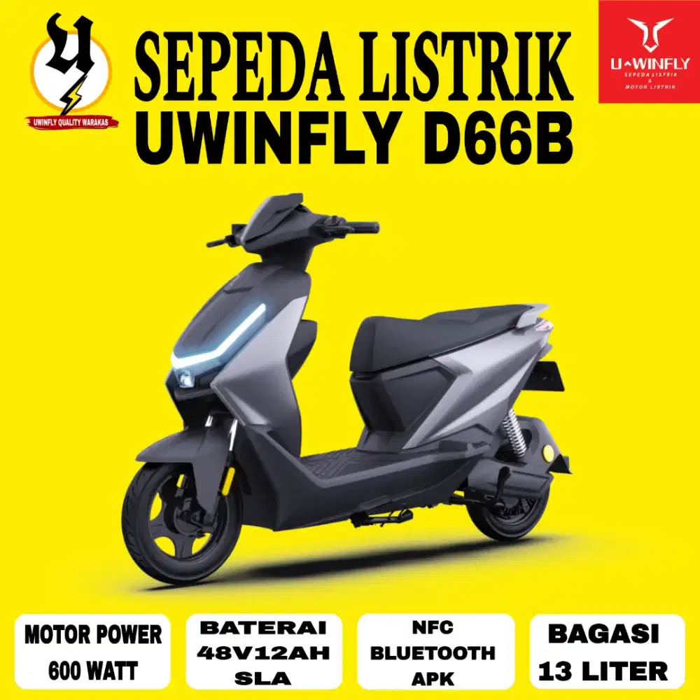 Sepeda Listrik Uwinfly D66B