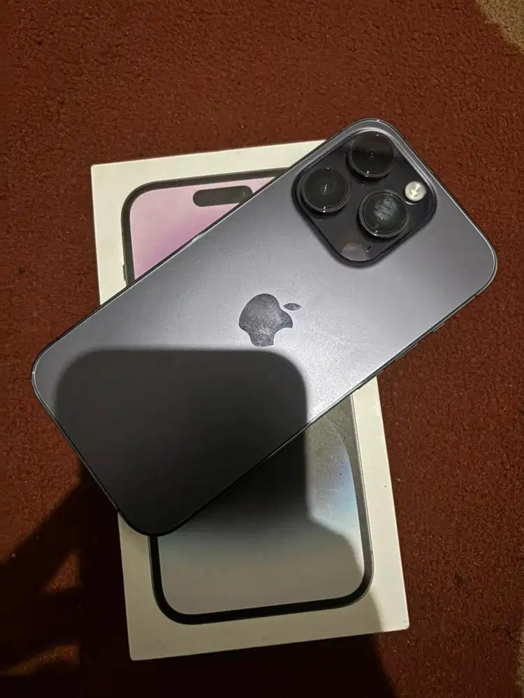 iphone 14 pro 128gb deep purple eks digimap resmi