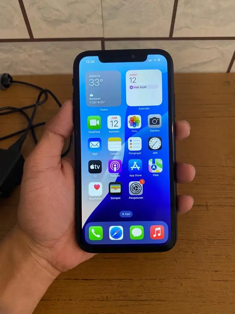 iPhone Xr Black 64 GB ex Inter