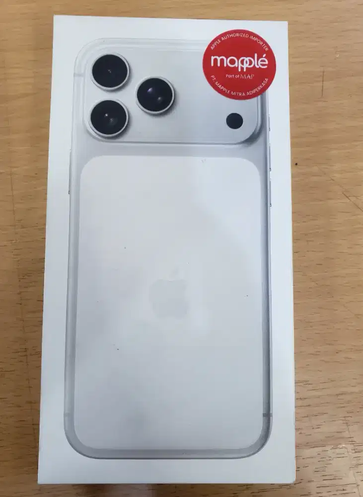 iPhone 17 Pro Max 2TB TeraByte  Warna Silver Resmi ID