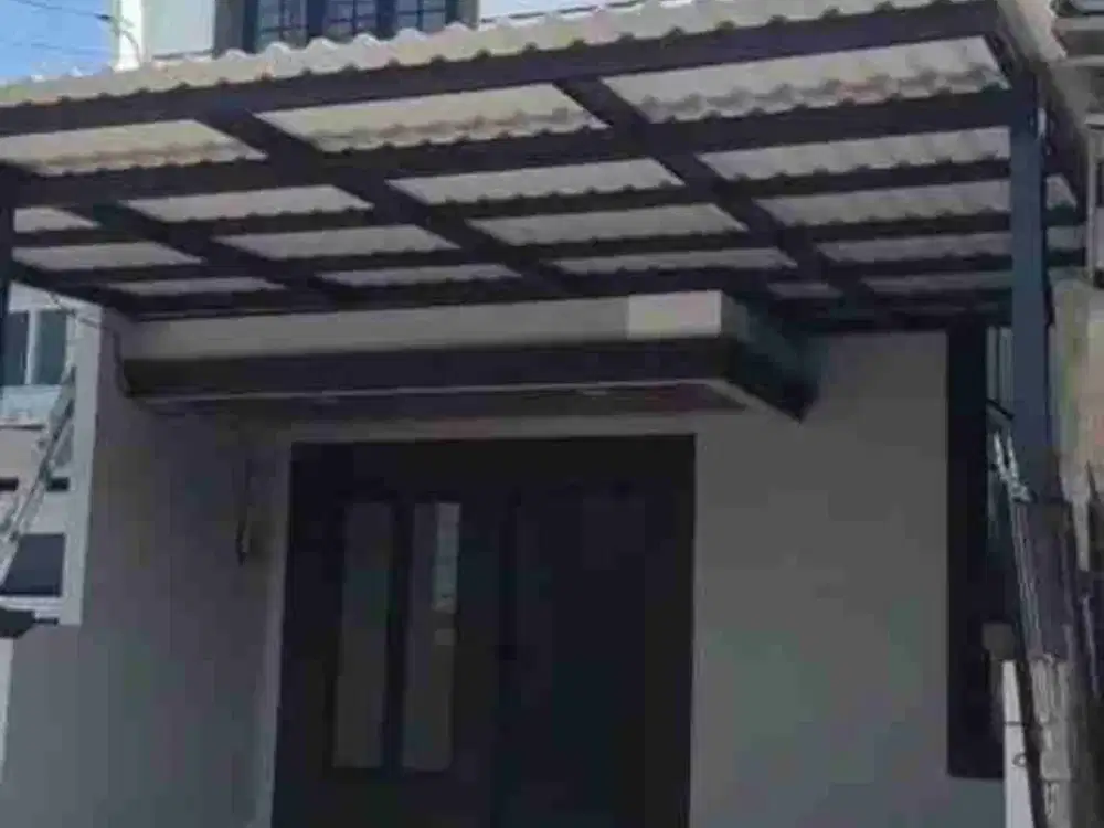 Rumah cluster Siap huni di sawangan kota Depok 2 lantai 4 kamar tidur KPR strategis ke fasilitas kota Depok