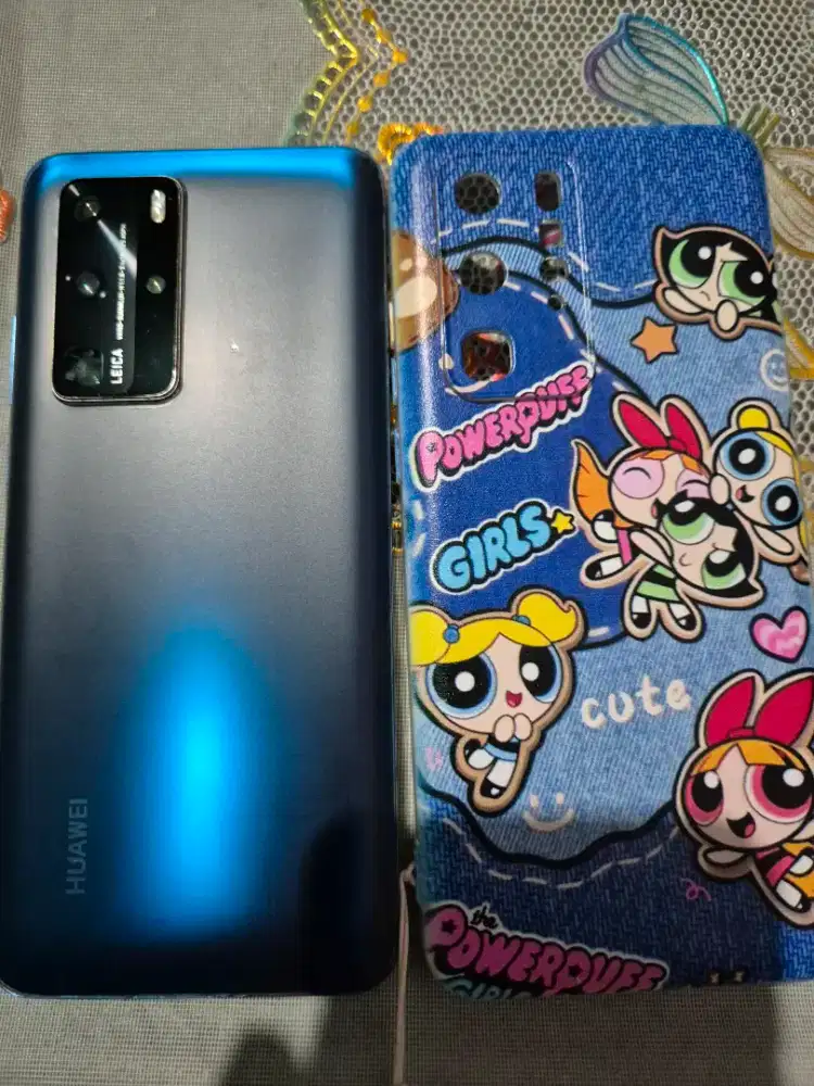 Huawei p40 pro warna biru