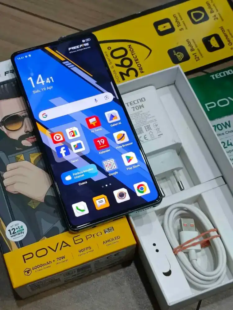 TECNO POVA 6 PRO 5G 12/256 FULLSET MULUS