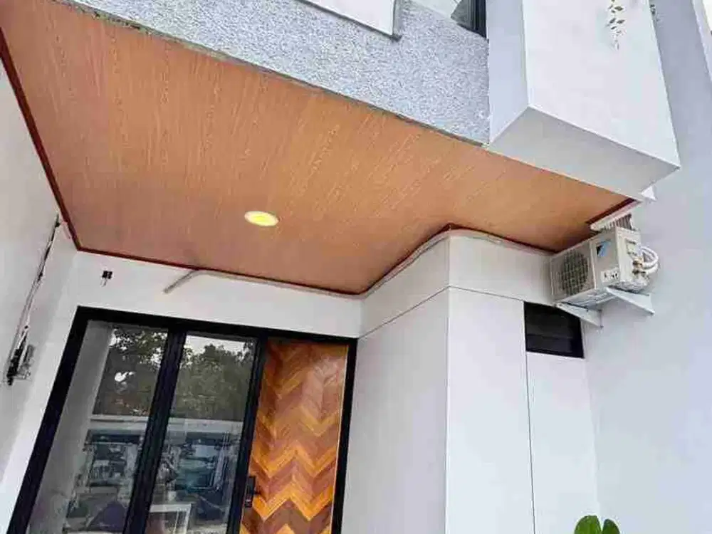 Rumah cluster Siap huni di Beji kota Depok 2 lantai 3 kamar tidur KPR strategis ke stasiun Depok Baru dan pintu tol kukusan