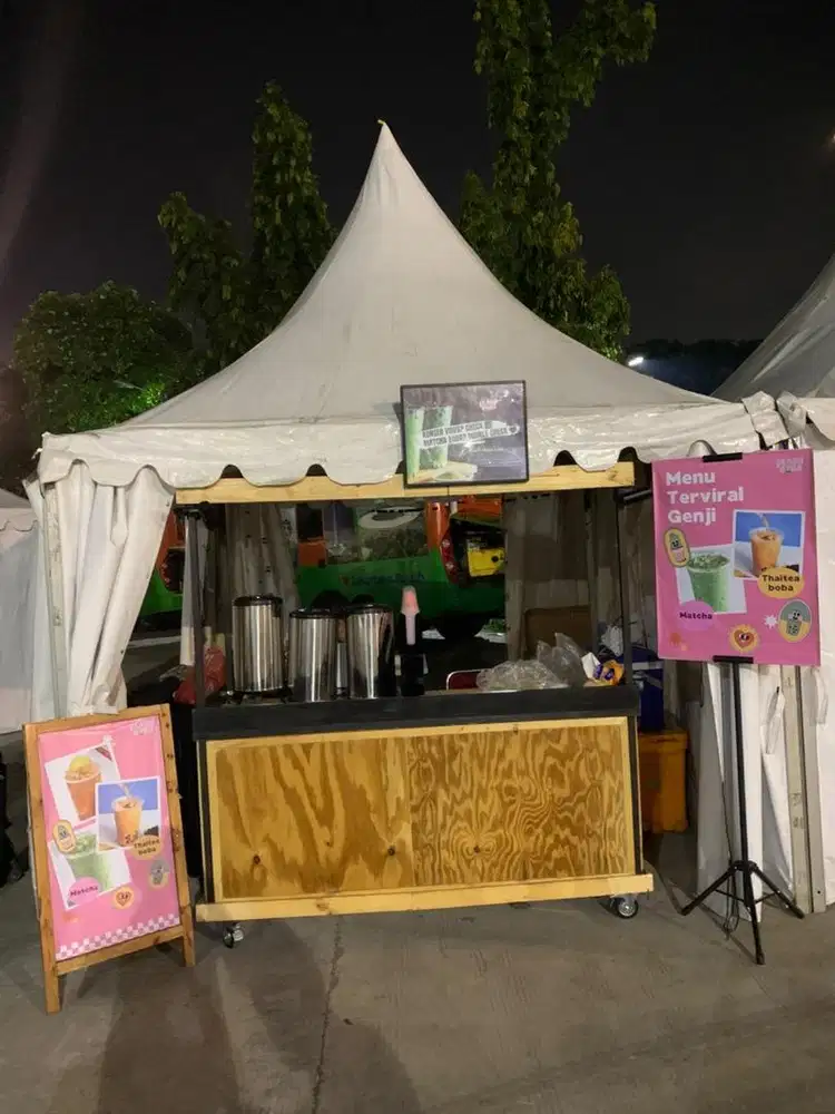 Booth Lipat usaha event