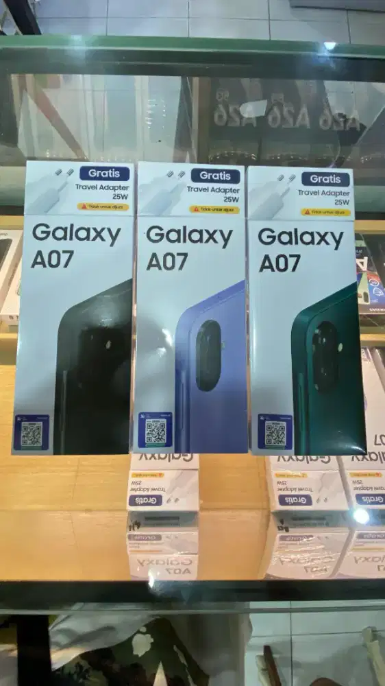 Redy Samsung galaxy A07 4/64 NEW Garansi resmi 1thn