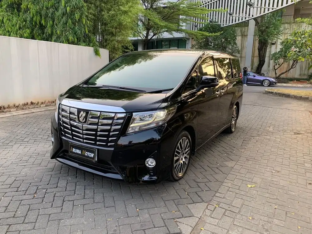 Toyota Alphard 2017 G ATPM PILOT seat hitam