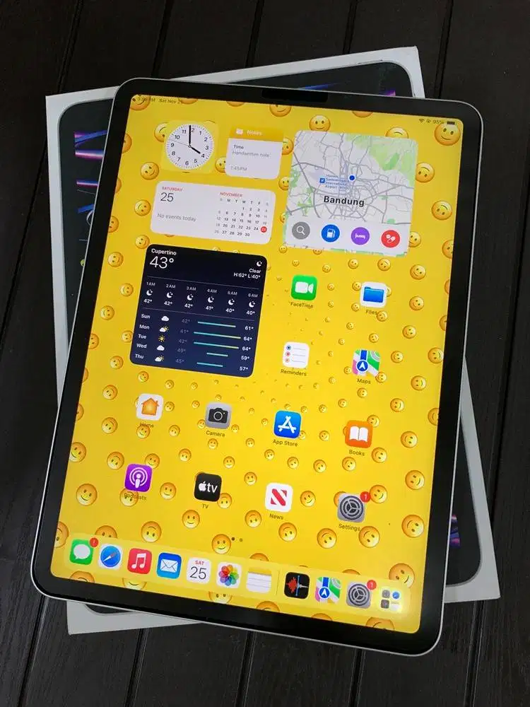 iPad Pro 11 128gb iBox M2 gen-4 Wifi Silver Fullset Original