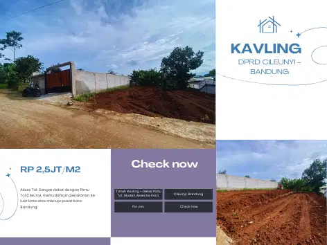 Tanah Kavling DPRD Cileunyi – Investasi Properti Paling Tepat