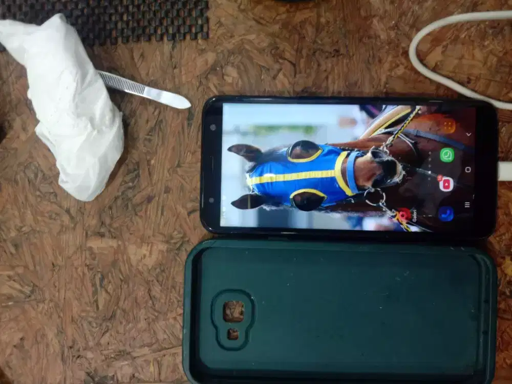 Samsung j4+ minus tombol onof doang