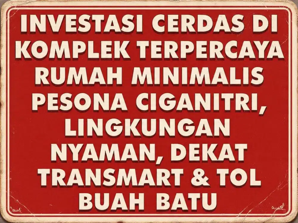 JUAL RUMAH MURAH DI, PESONA CIGANITRI, CIGANITRI, BUAH BATU, BOJONGSOANG,