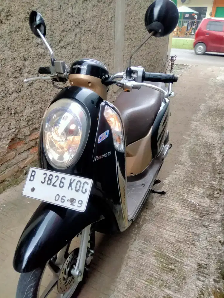 Scoopy fi pajak panjang mulus