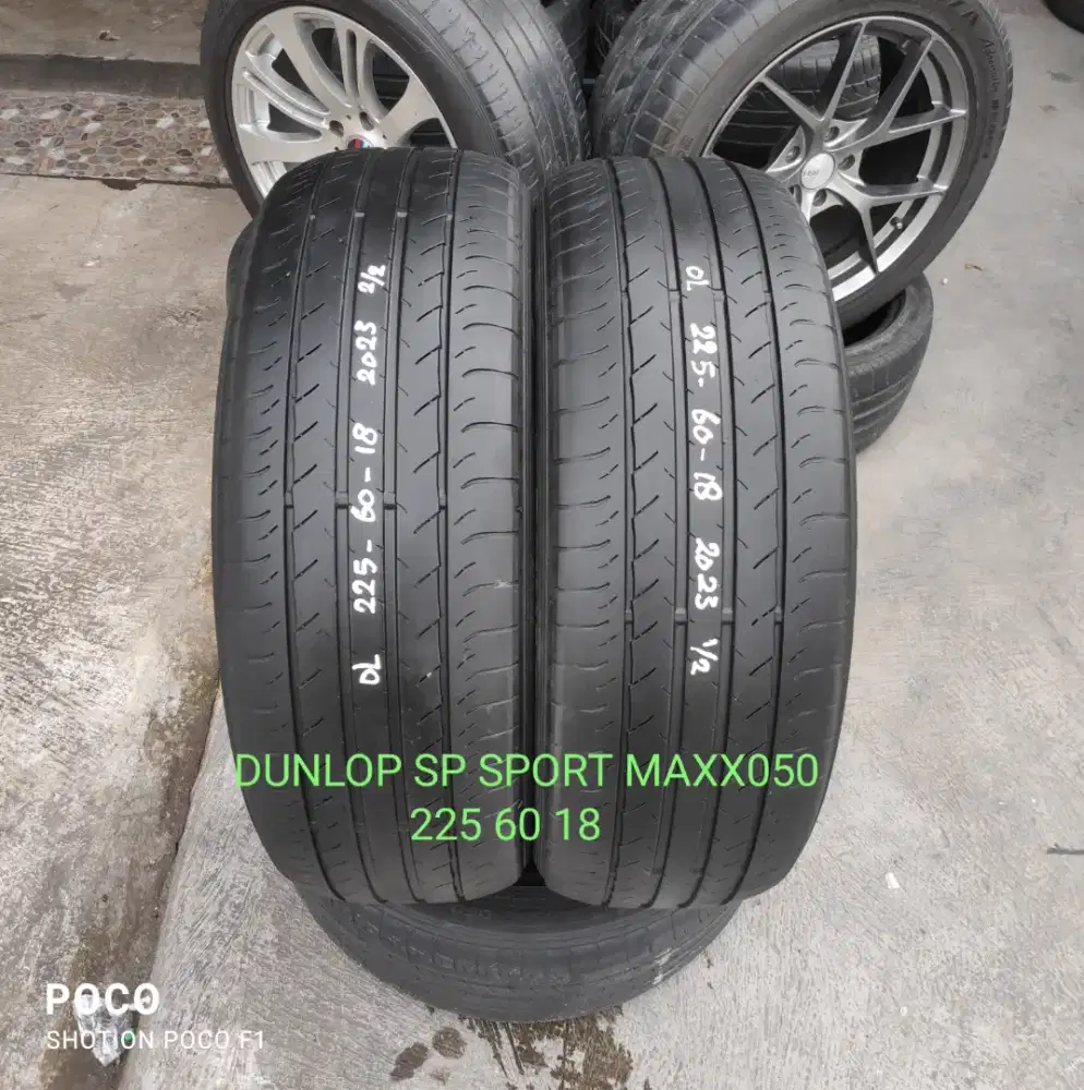2 pcs ban second DUNLOP SPORT MAXX050 225_60_18 (2023)