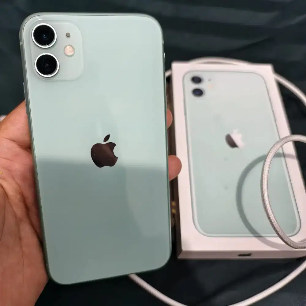 Iphone 11 tosca 64gb mulus resmi digimap kode ID/A