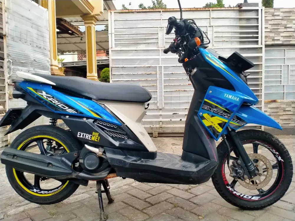 Yamaha X-Ride lengkap motor sehat walafiat keterangan detail dibawah