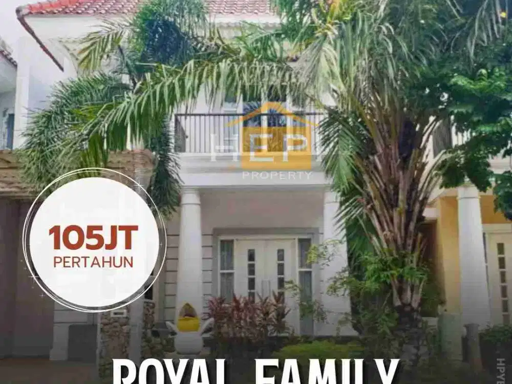 di sewakan royal family rumah mewah 2 lantai