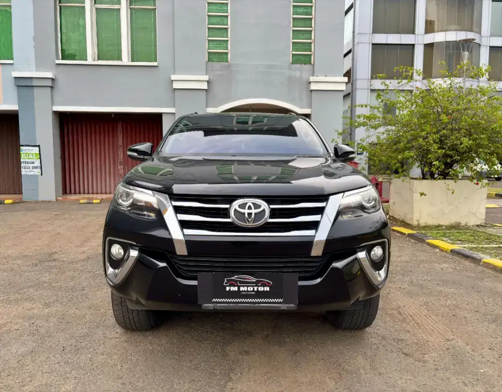 Toyota Fortuner VRZ 2017 AT 2.4, Km 85Ribu, Pajak Panjang
