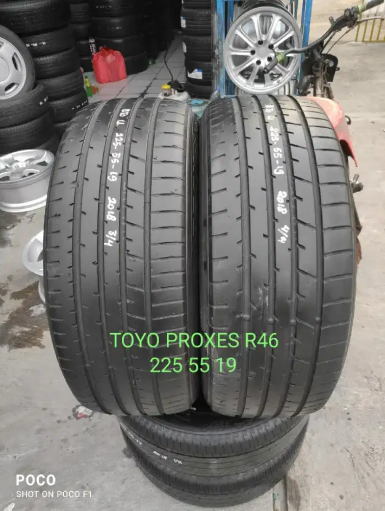 2 pcs ban second TOYO PROXES R46 225_55_19 (2018)