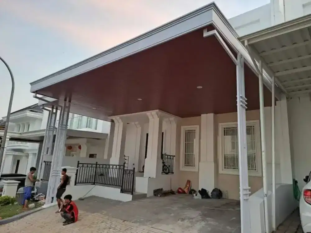 Kanopi atap alderon palapon pvc