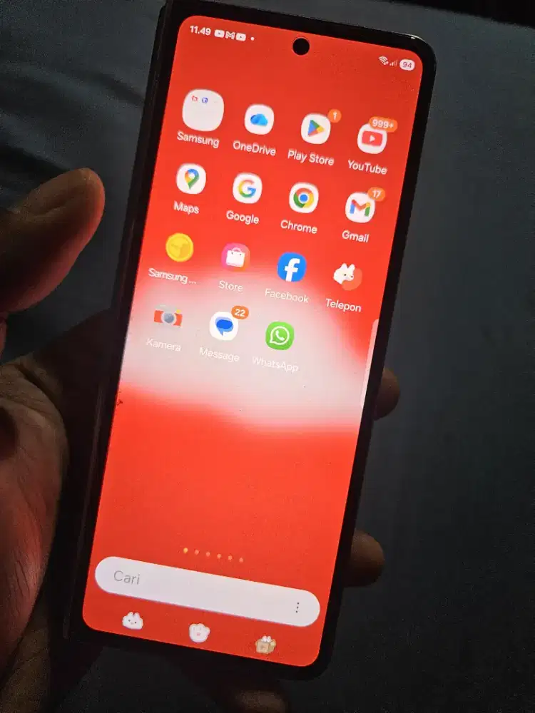 Samsung Galaxy Z Fold 4 256 GB mulus siap pakai gas boss
