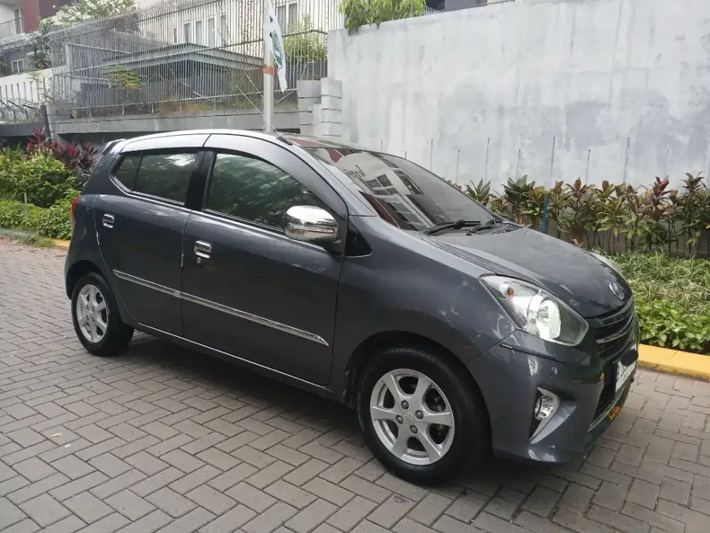 Toyota agya 1.0 G matic 2014 tangan 1 pribadi low km 36 ribu