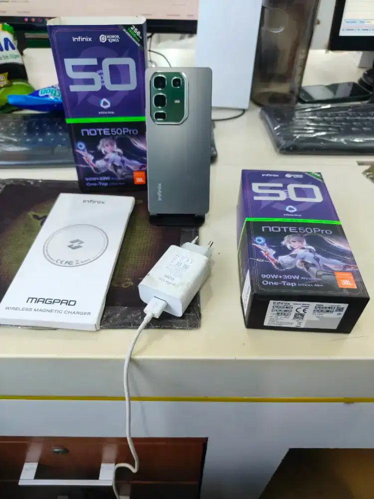 Infinix note 50 pro 8/256GB FULL SET SECOND