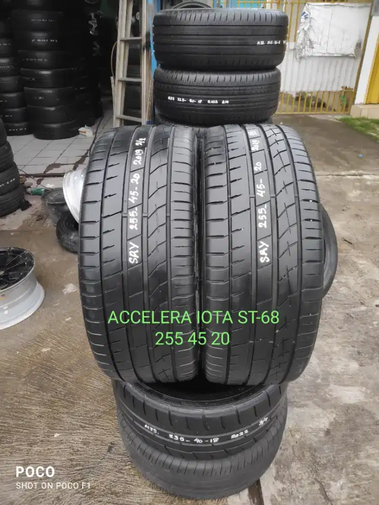 2 pcs ban second  ACCELERA IOTA ST-68 255_45_20 (2019)