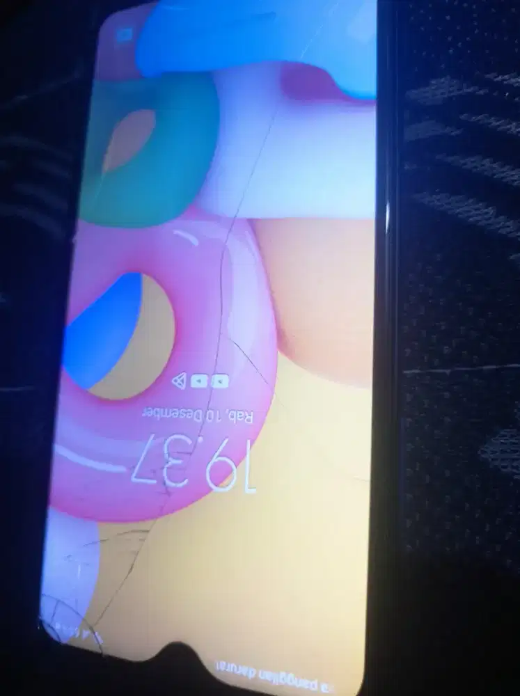 Samsung Galaxy A01 Retak Normal Siap Pakai.