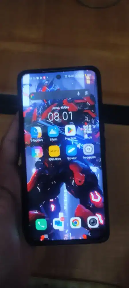 Jual cepat IQOO Z10  8/128 silver fullset