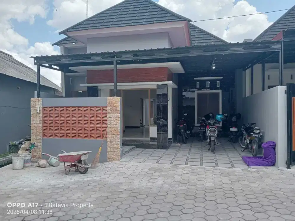 Di jual rumah baru dalam cluster ada 20 unit di bumi Mulia wedomartani