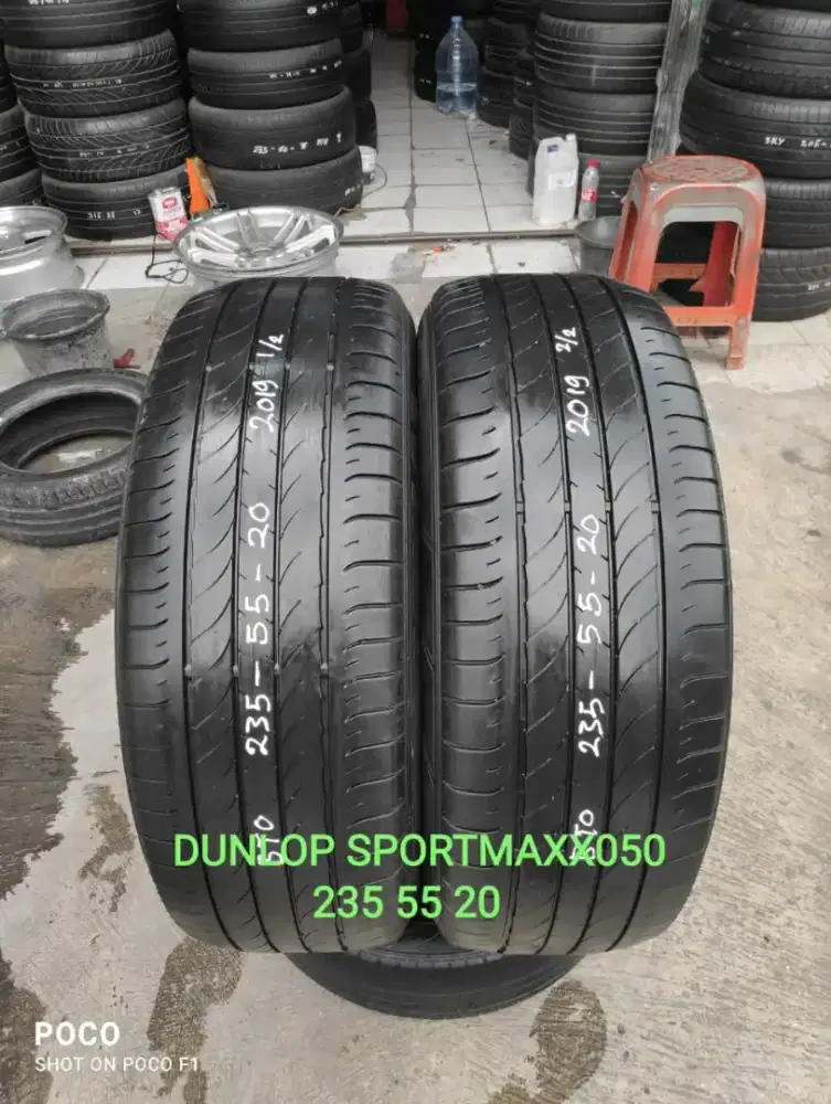 2 pcs ban second DUNLOP SPORTMAXX050 235_55_20 (2019)