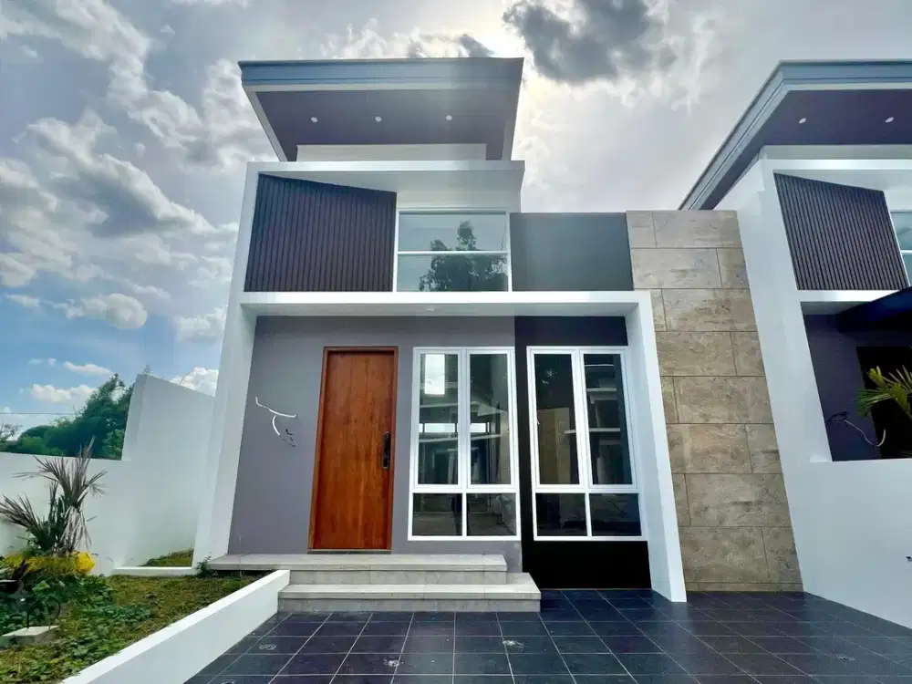 Dijual Rumah Baru Minimalis Modern Dalam Perumahan One Gate & Security