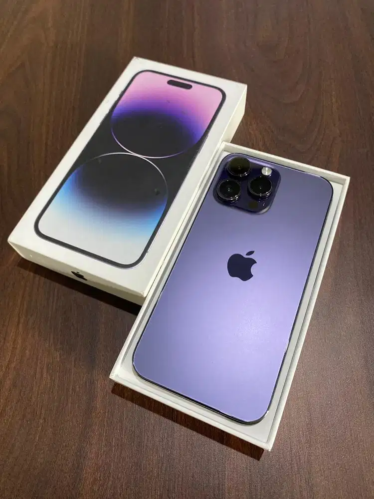 iPhone 14 Pro Max 128GB [ Deep Purple ] Garansi Resmi iBox