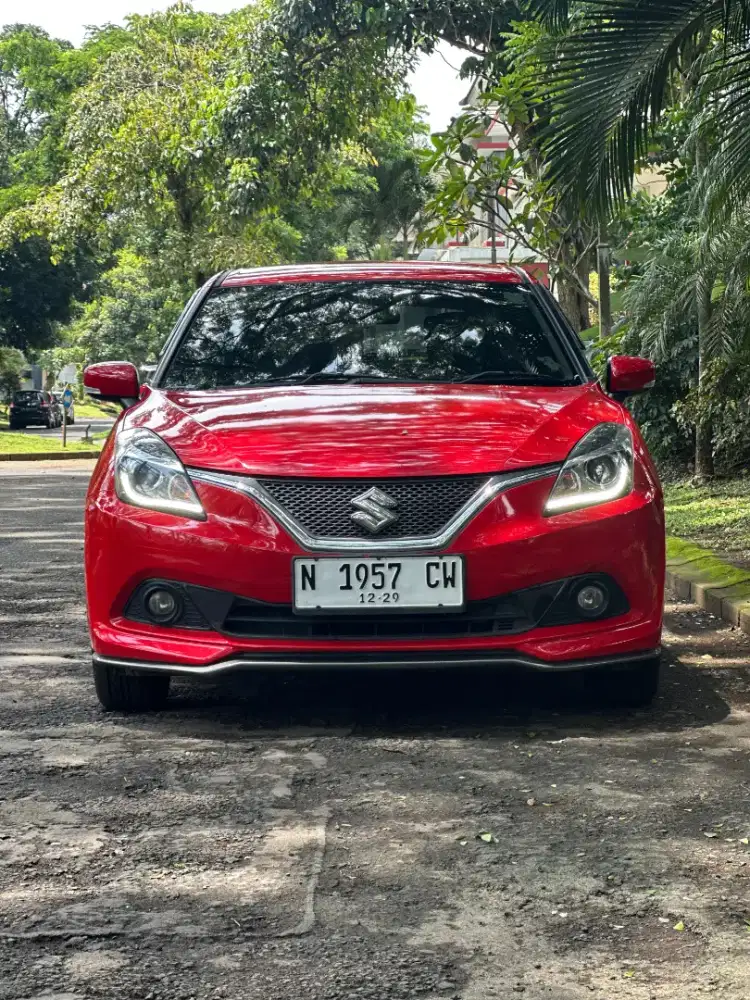 Baleno HB matik 2019,KM 50rb,merah meronah,sangat istimewa,murah poll