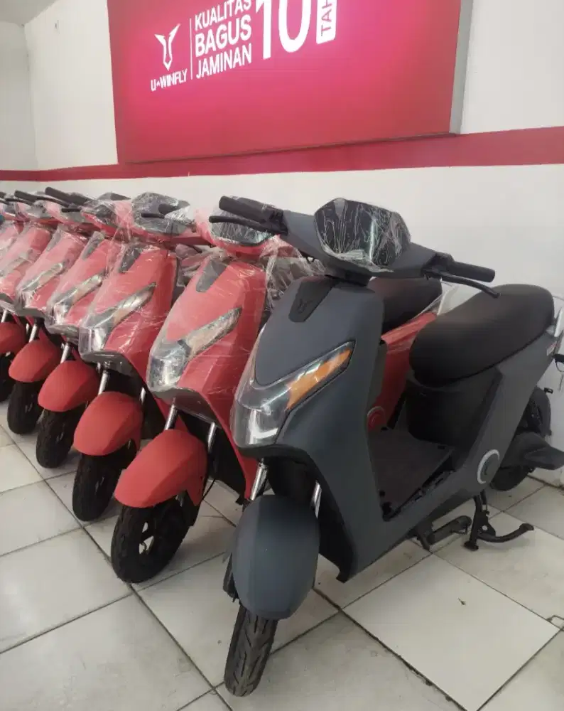 HOT PROMO AKHIR TAHUN, SEPEDA LISTRIK UWINFLY D75, BAGASI LUAS BRGRNSI