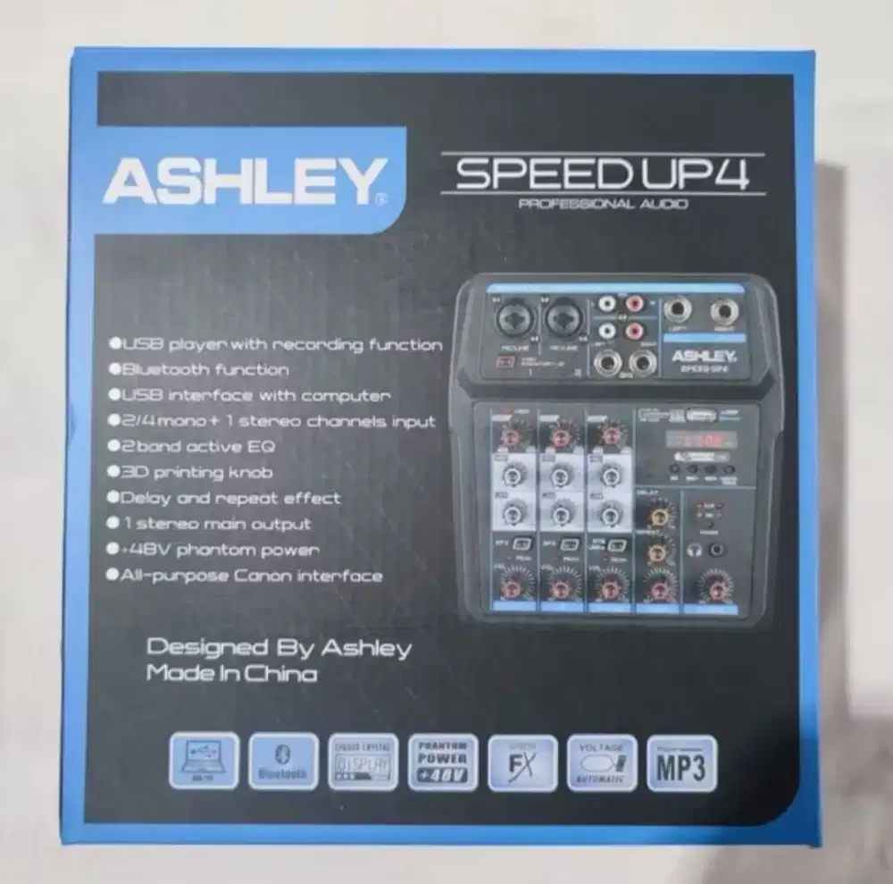 Mixer ASHLEY SPEED UP4 Professional Audio
