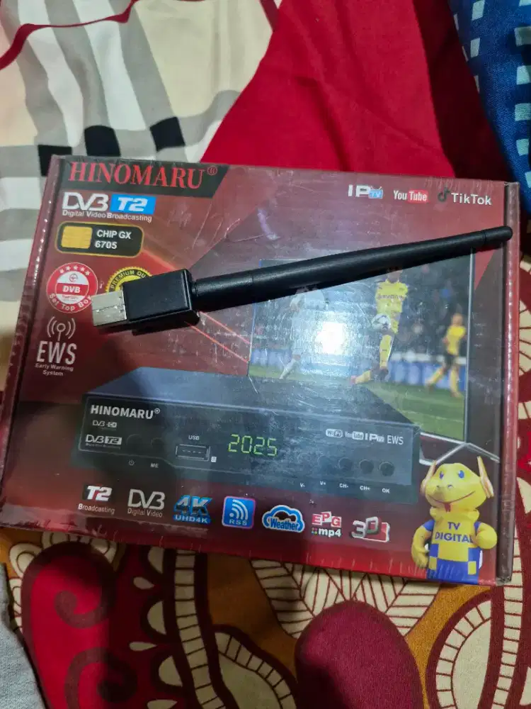 Stb Hinomaru + alat wifi ( Baru )