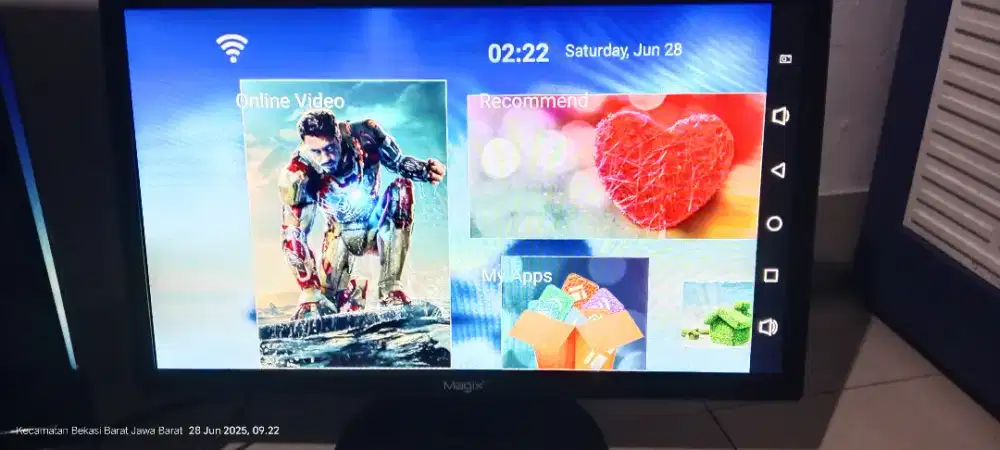 Magic led monitor 19 inchi