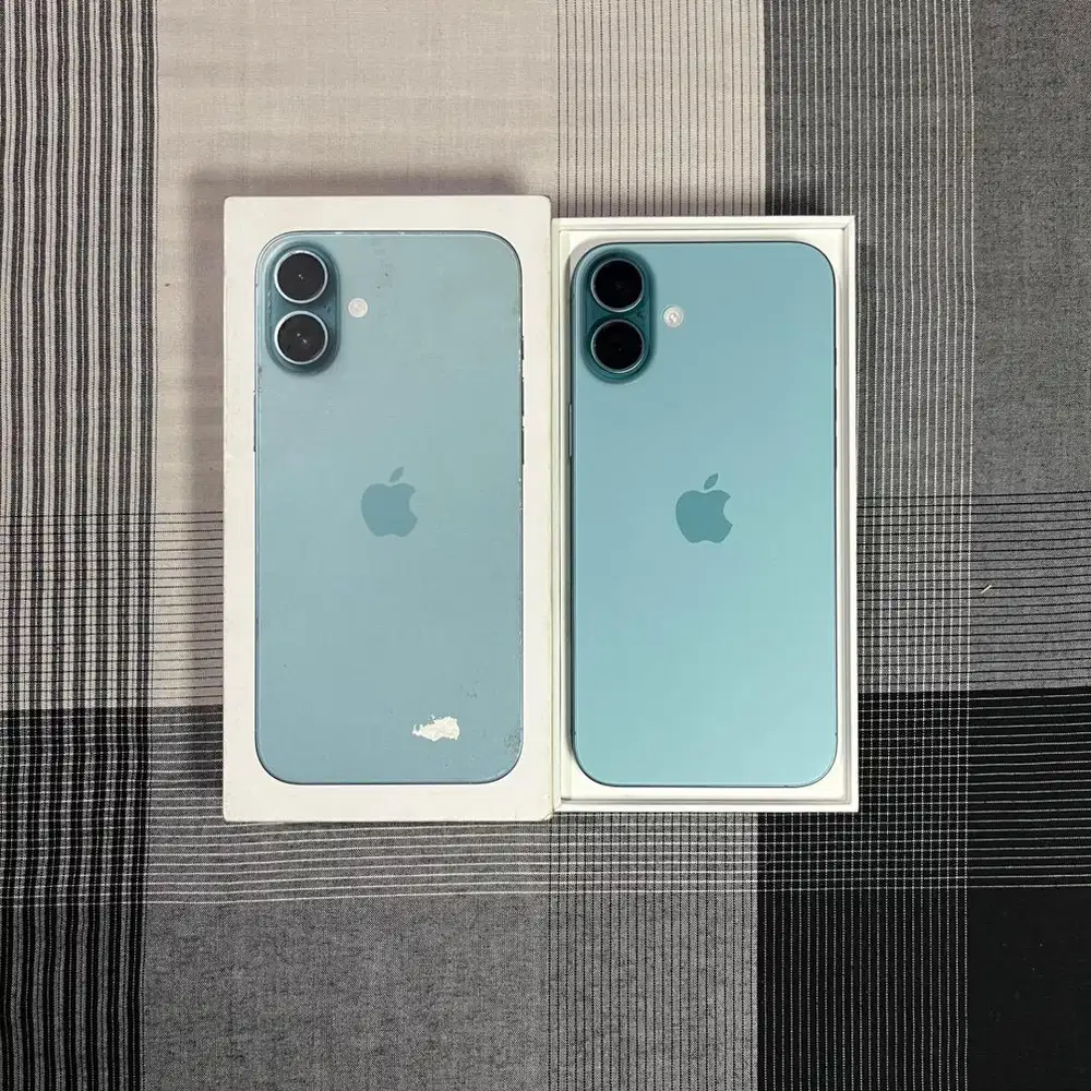 iPhone 16 Plus 128GB Teal IBOX (GARANSI ON UNTIL APRIL 2026)