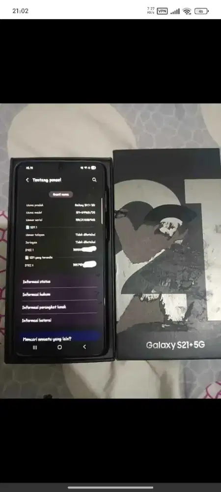 Samsung Galaxy S21 plus 8/256 Second mulus