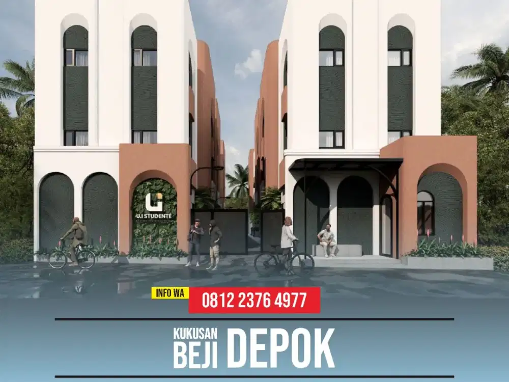 RUMAH KOST DEPOK KUKUSAN DI JUAL | KOST 10 KAMAR KUKUSAN BEJI DEPOK DEKAT KAMPUS UI FULL FURNISHED