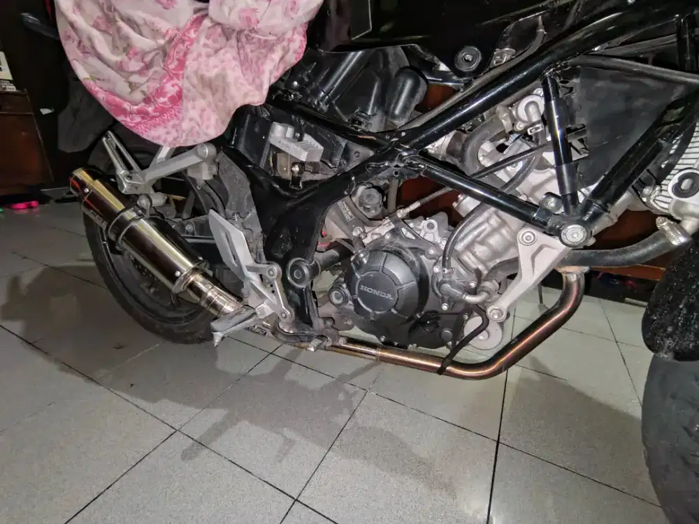 Knalpot Creed Exhaust ( pnp All cb150r new led )