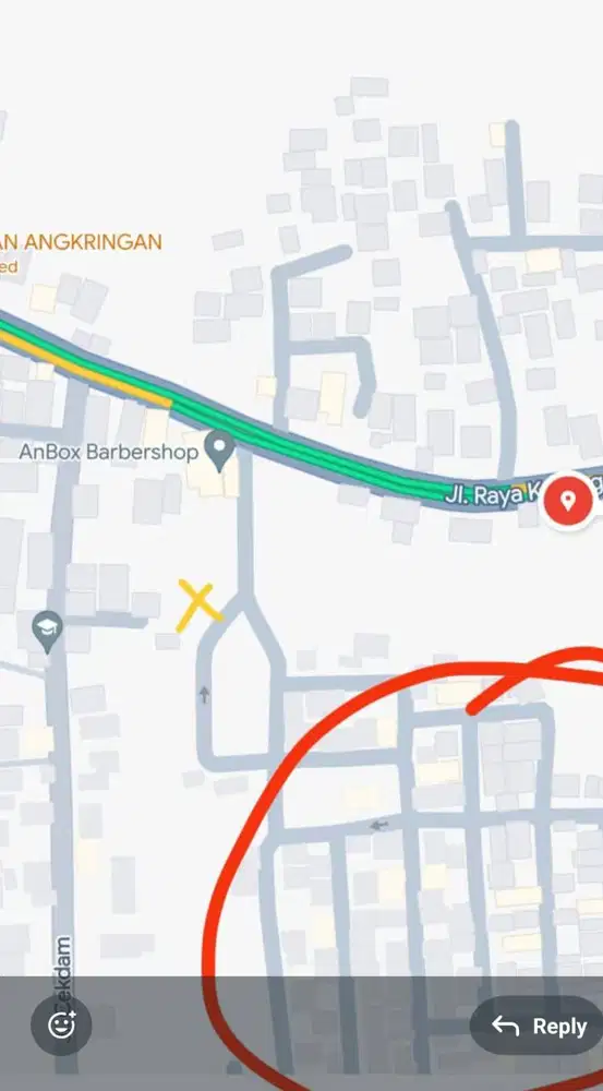 Tanah Strategis Pinggir Jalan di Kalibagor Banyumas