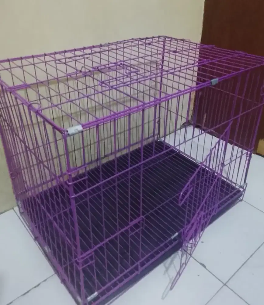 Kandang kucing dan anjing lipat