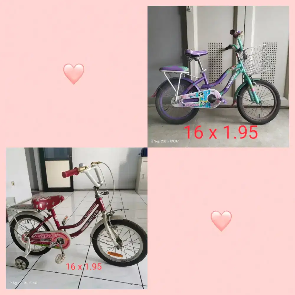 Sepeda anak cewek