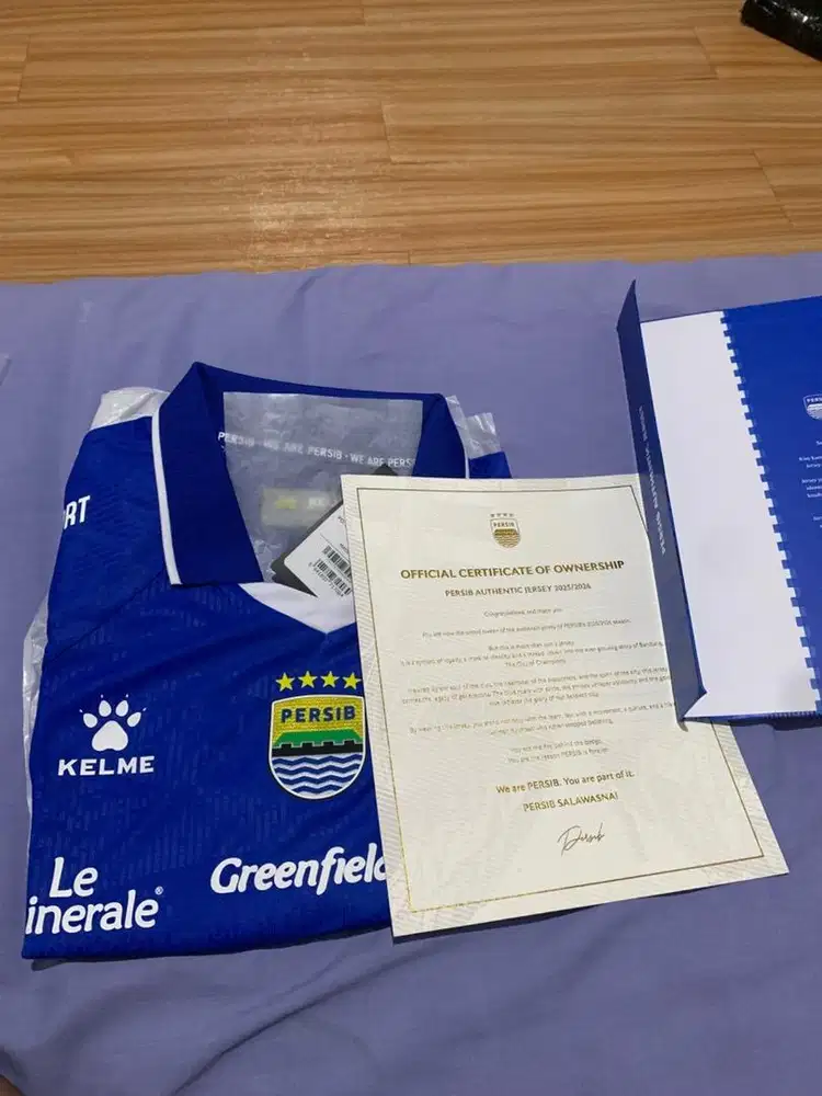 Jersey Kelme Original Persib bandung 2025-2026 Player issue