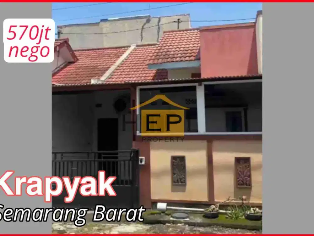 Rumah di Perum Krapyak Dekat Graha Padma